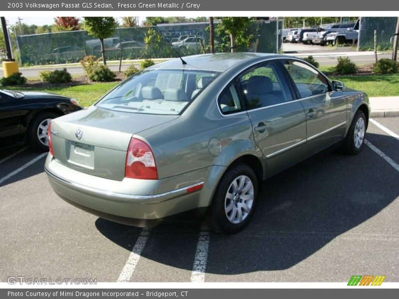 Fresco Green Metallic / Grey 2003 Volkswagen Passat GLS Sedan