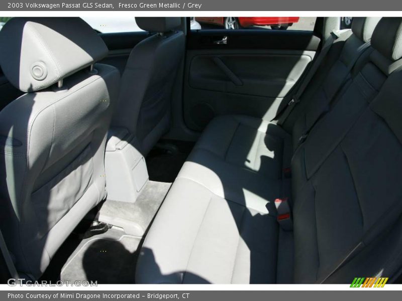Fresco Green Metallic / Grey 2003 Volkswagen Passat GLS Sedan