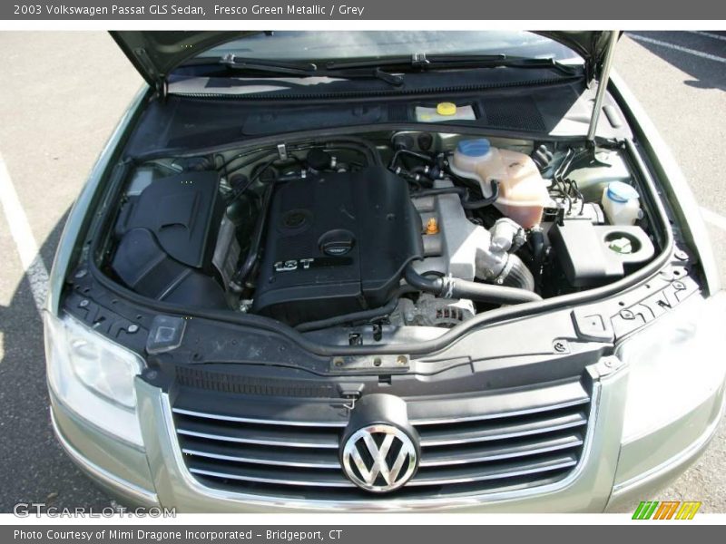 Fresco Green Metallic / Grey 2003 Volkswagen Passat GLS Sedan