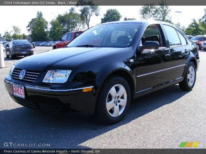 Black / Black 2004 Volkswagen Jetta GLS Sedan