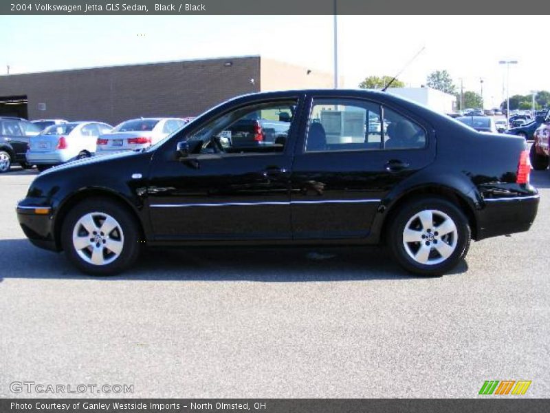 Black / Black 2004 Volkswagen Jetta GLS Sedan