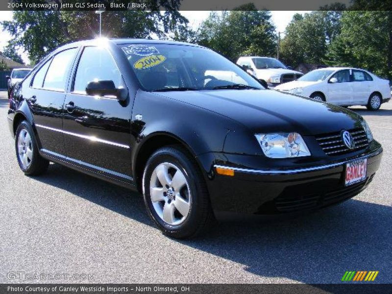 Black / Black 2004 Volkswagen Jetta GLS Sedan