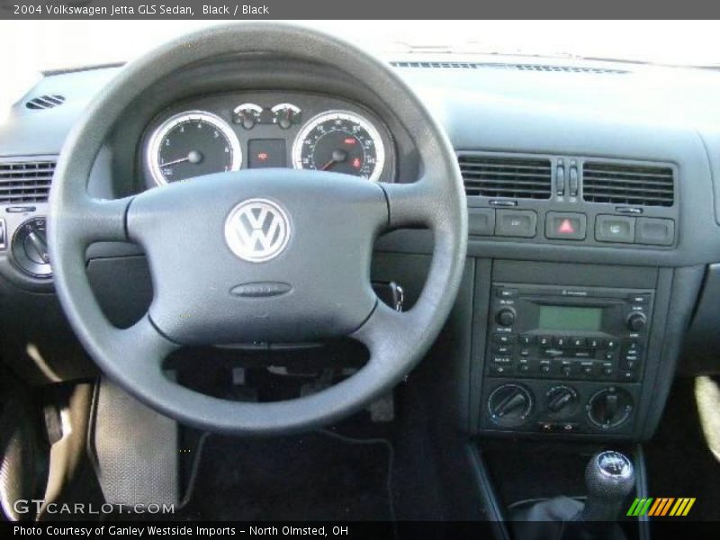 Black / Black 2004 Volkswagen Jetta GLS Sedan