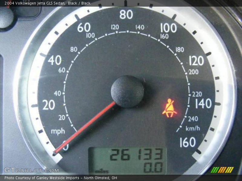 Black / Black 2004 Volkswagen Jetta GLS Sedan