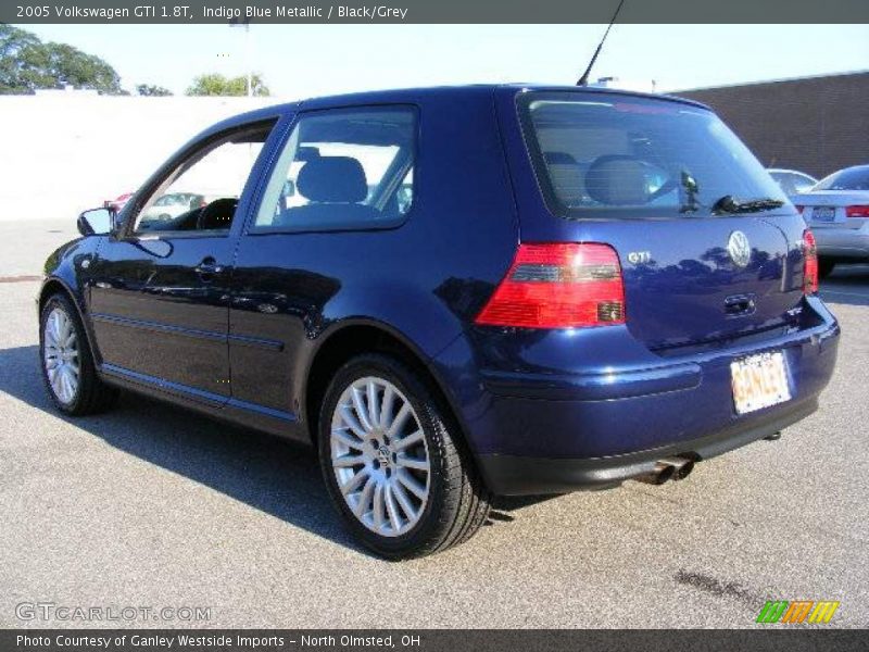 Indigo Blue Metallic / Black/Grey 2005 Volkswagen GTI 1.8T