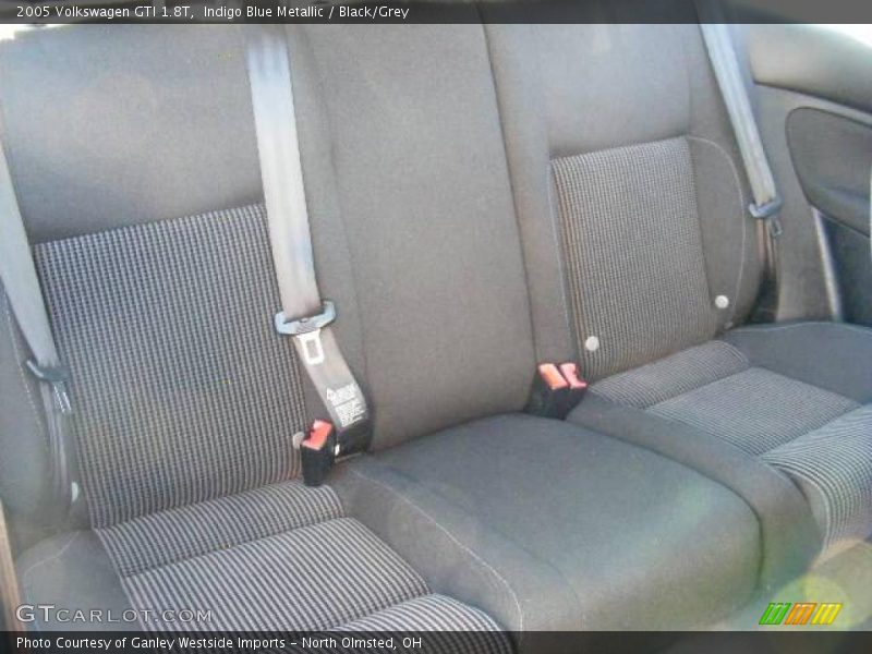 Indigo Blue Metallic / Black/Grey 2005 Volkswagen GTI 1.8T