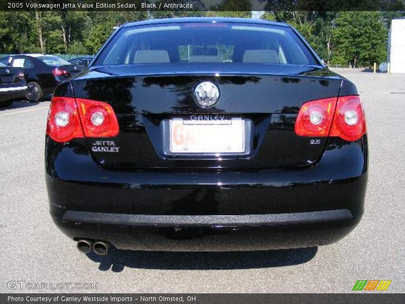 Black / Anthracite 2005 Volkswagen Jetta Value Edition Sedan