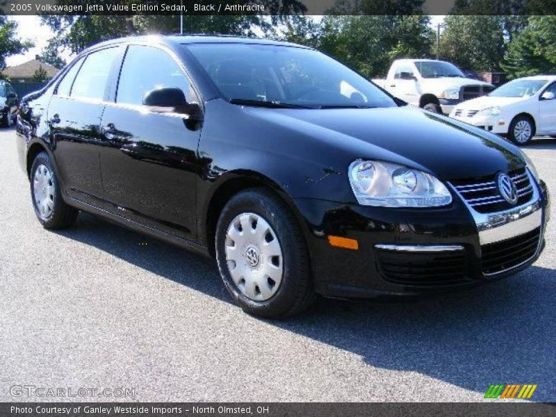 Black / Anthracite 2005 Volkswagen Jetta Value Edition Sedan