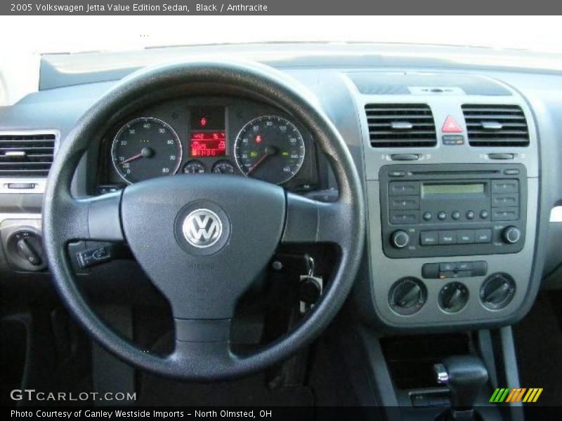 Black / Anthracite 2005 Volkswagen Jetta Value Edition Sedan
