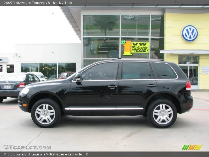 Black / Teak 2005 Volkswagen Touareg V8