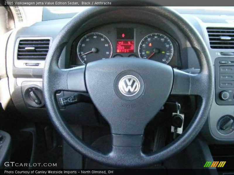 Black / Anthracite 2005 Volkswagen Jetta Value Edition Sedan