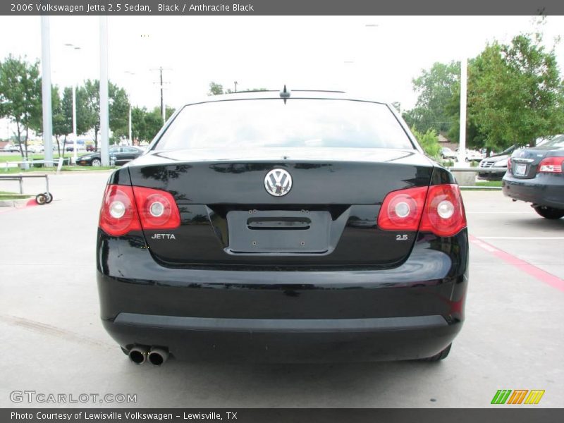 Black / Anthracite Black 2006 Volkswagen Jetta 2.5 Sedan