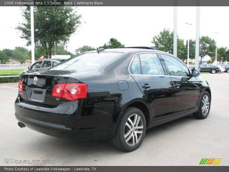 Black / Anthracite Black 2006 Volkswagen Jetta 2.5 Sedan
