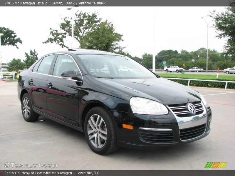 Black / Anthracite Black 2006 Volkswagen Jetta 2.5 Sedan