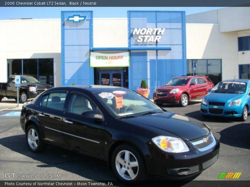 Black / Neutral 2006 Chevrolet Cobalt LTZ Sedan
