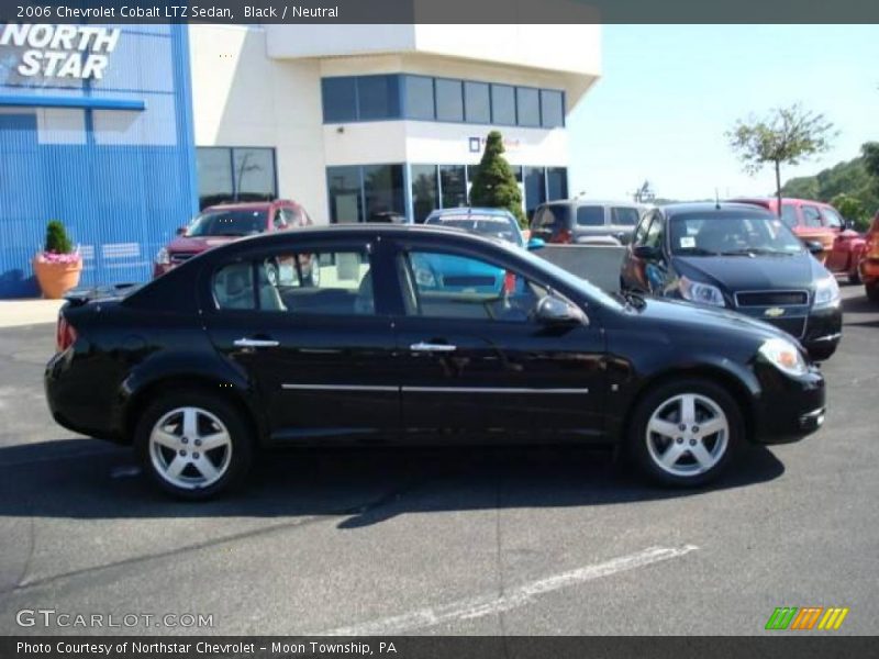 Black / Neutral 2006 Chevrolet Cobalt LTZ Sedan
