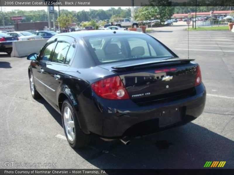 Black / Neutral 2006 Chevrolet Cobalt LTZ Sedan