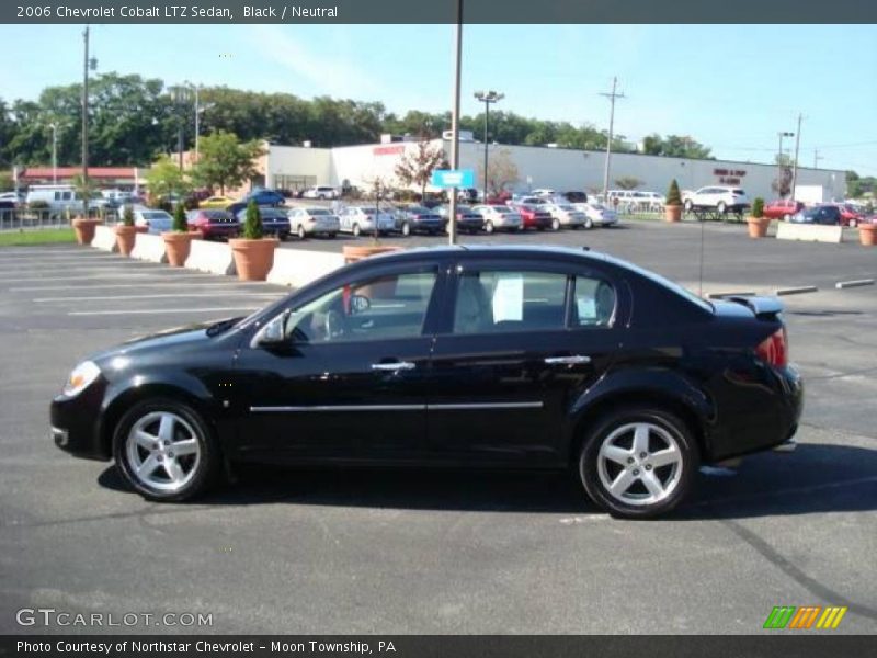 Black / Neutral 2006 Chevrolet Cobalt LTZ Sedan