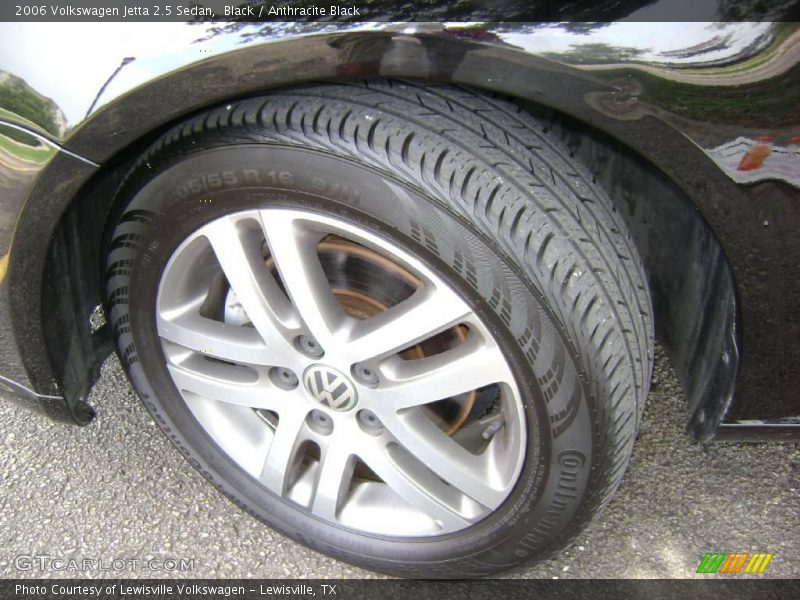 Black / Anthracite Black 2006 Volkswagen Jetta 2.5 Sedan