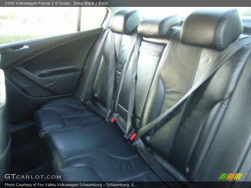 Deep Black / Black 2006 Volkswagen Passat 3.6 Sedan