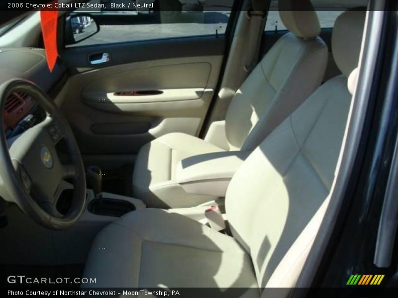 Black / Neutral 2006 Chevrolet Cobalt LTZ Sedan