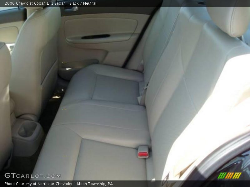 Black / Neutral 2006 Chevrolet Cobalt LTZ Sedan
