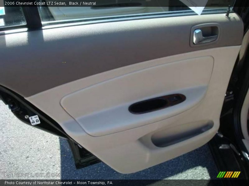 Black / Neutral 2006 Chevrolet Cobalt LTZ Sedan