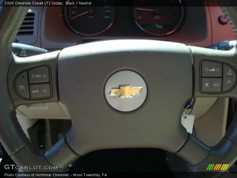 Black / Neutral 2006 Chevrolet Cobalt LTZ Sedan