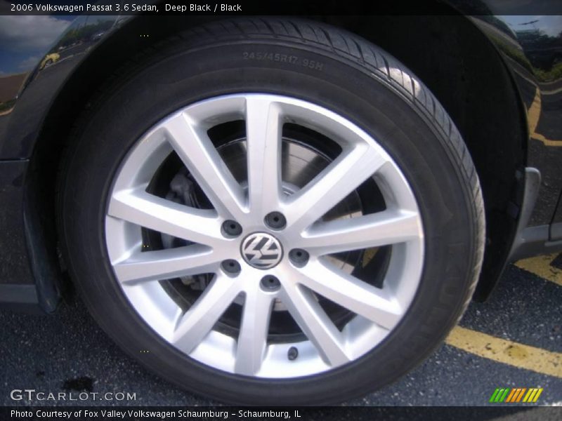 Deep Black / Black 2006 Volkswagen Passat 3.6 Sedan