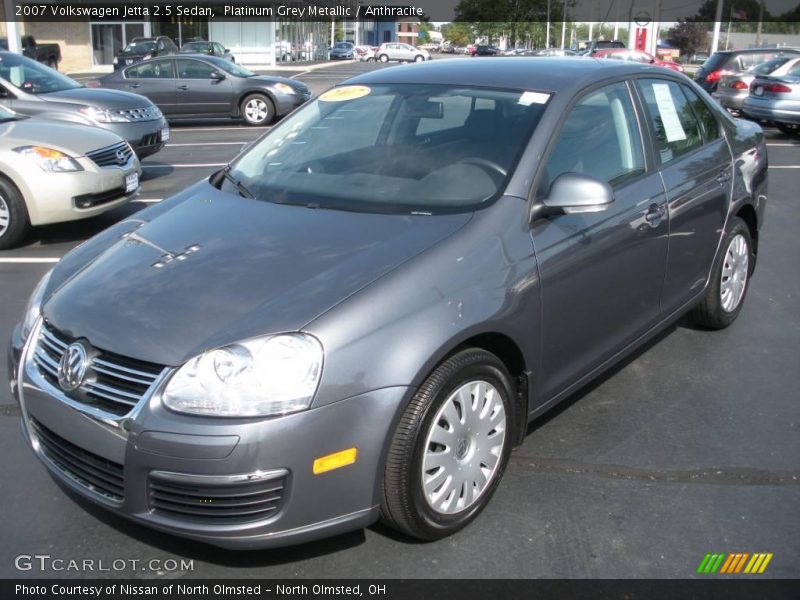 Platinum Grey Metallic / Anthracite 2007 Volkswagen Jetta 2.5 Sedan