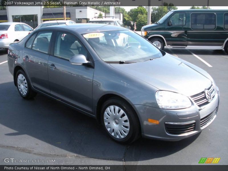 Platinum Grey Metallic / Anthracite 2007 Volkswagen Jetta 2.5 Sedan