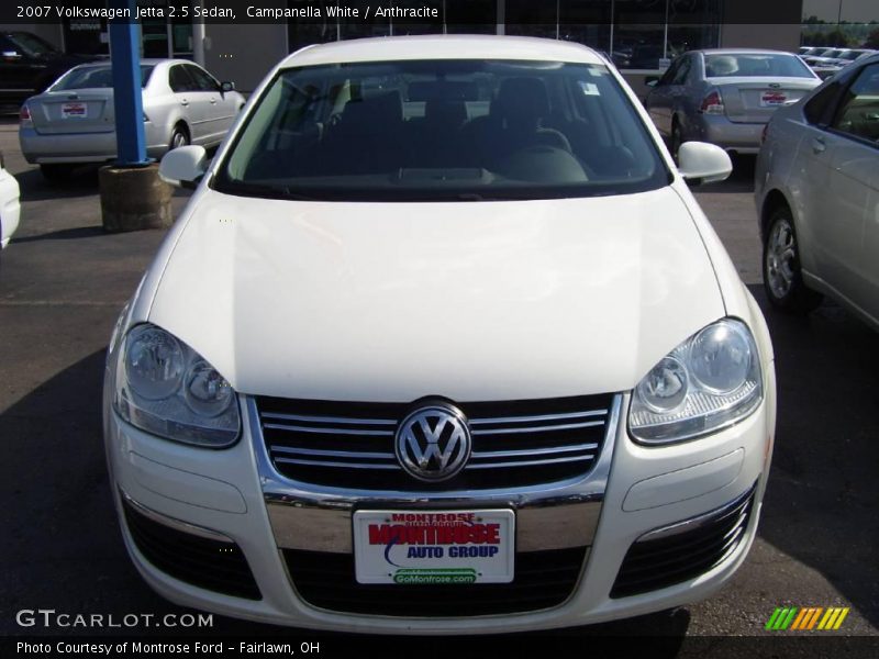 Campanella White / Anthracite 2007 Volkswagen Jetta 2.5 Sedan