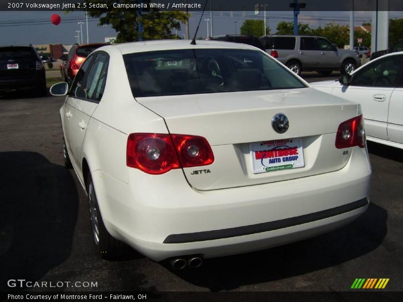 Campanella White / Anthracite 2007 Volkswagen Jetta 2.5 Sedan