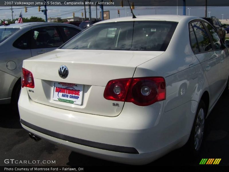 Campanella White / Anthracite 2007 Volkswagen Jetta 2.5 Sedan