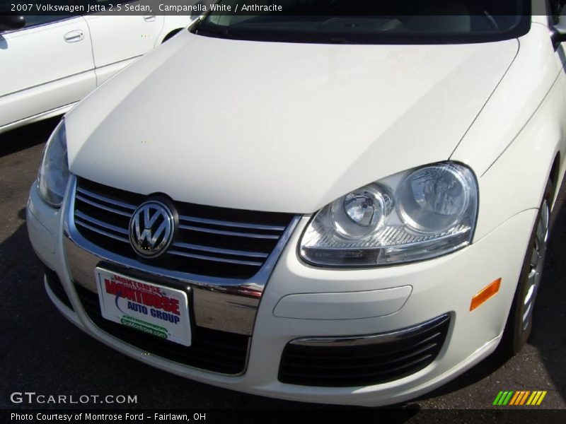 Campanella White / Anthracite 2007 Volkswagen Jetta 2.5 Sedan