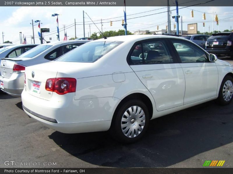 Campanella White / Anthracite 2007 Volkswagen Jetta 2.5 Sedan