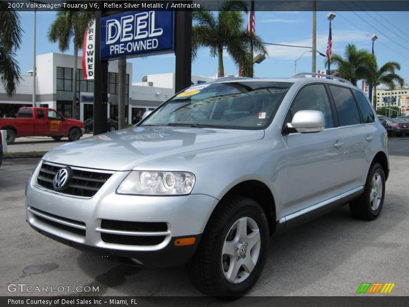 Reflex Silver Metallic / Anthracite 2007 Volkswagen Touareg V6