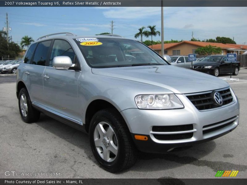 Reflex Silver Metallic / Anthracite 2007 Volkswagen Touareg V6