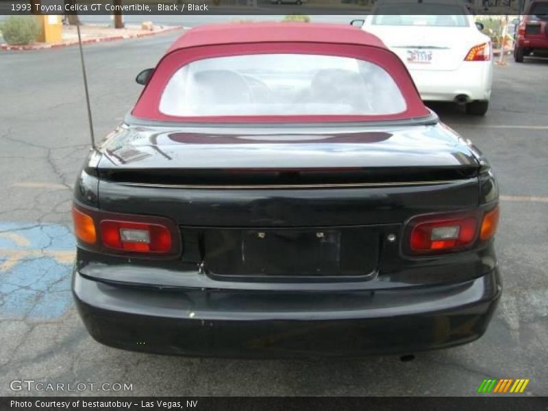 Black / Black 1993 Toyota Celica GT Convertible