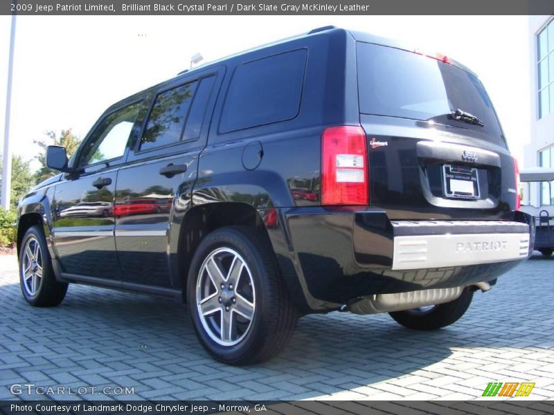 Brilliant Black Crystal Pearl / Dark Slate Gray McKinley Leather 2009 Jeep Patriot Limited