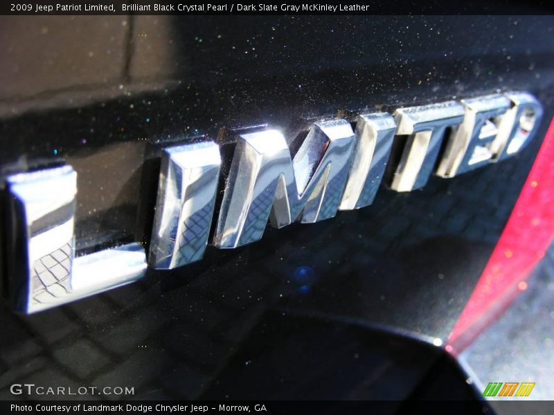 Brilliant Black Crystal Pearl / Dark Slate Gray McKinley Leather 2009 Jeep Patriot Limited