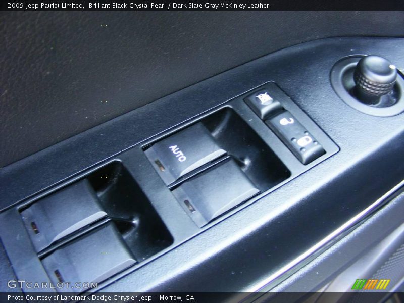 Brilliant Black Crystal Pearl / Dark Slate Gray McKinley Leather 2009 Jeep Patriot Limited