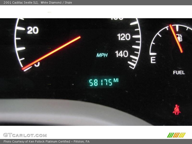 White Diamond / Shale 2001 Cadillac Seville SLS