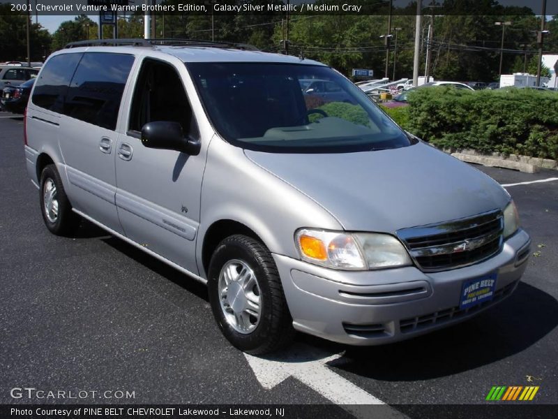 Galaxy Silver Metallic / Medium Gray 2001 Chevrolet Venture Warner Brothers Edition