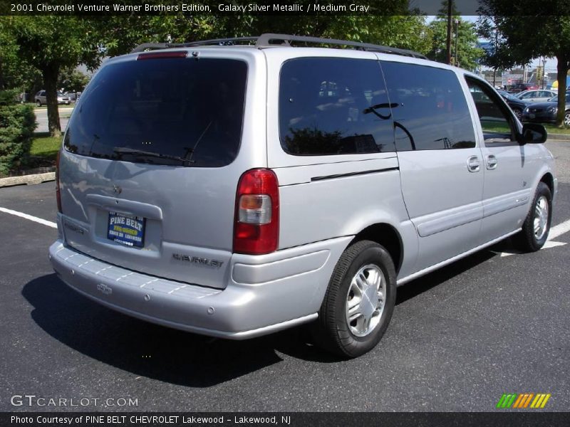 Galaxy Silver Metallic / Medium Gray 2001 Chevrolet Venture Warner Brothers Edition