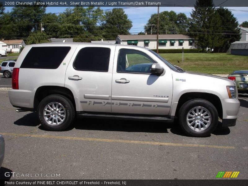 Silver Birch Metallic / Light Titanium/Dark Titanium 2008 Chevrolet Tahoe Hybrid 4x4