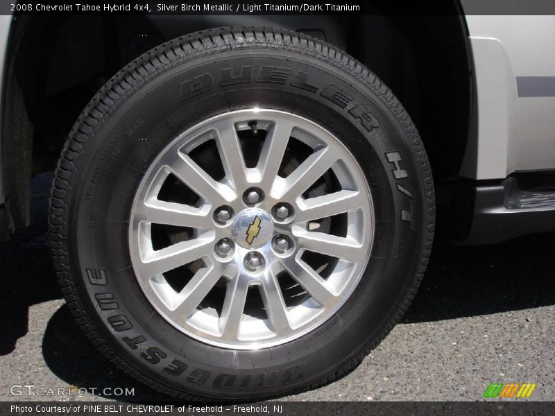 Silver Birch Metallic / Light Titanium/Dark Titanium 2008 Chevrolet Tahoe Hybrid 4x4