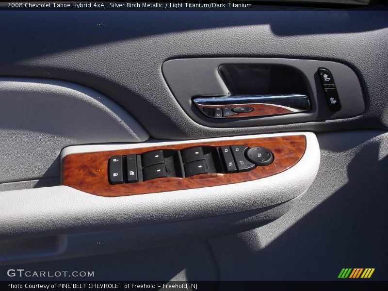 Silver Birch Metallic / Light Titanium/Dark Titanium 2008 Chevrolet Tahoe Hybrid 4x4