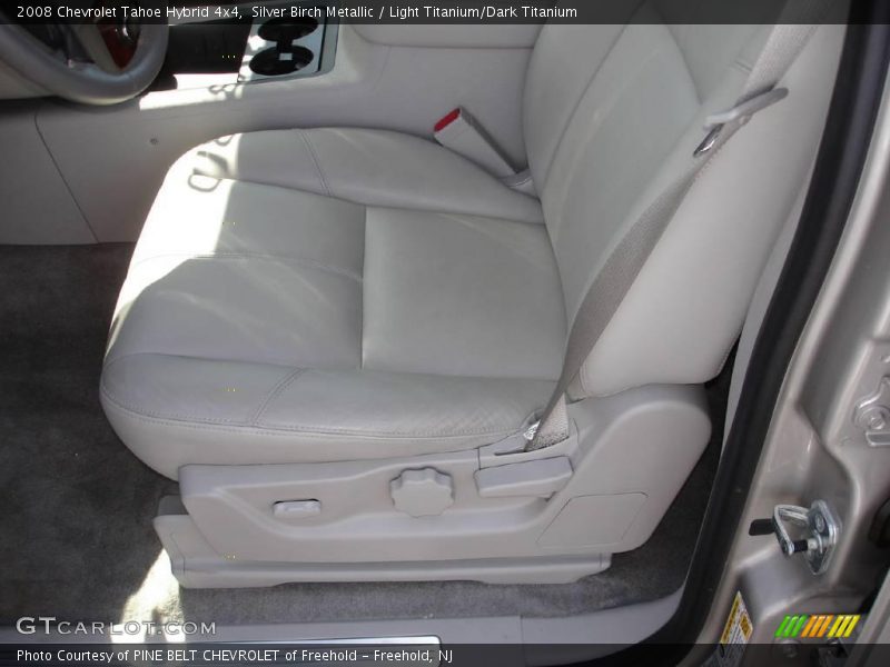 Silver Birch Metallic / Light Titanium/Dark Titanium 2008 Chevrolet Tahoe Hybrid 4x4