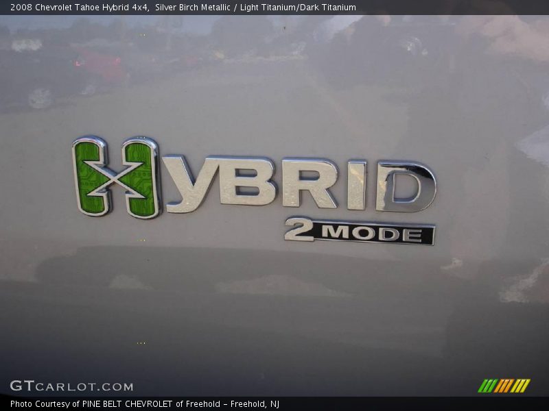 Silver Birch Metallic / Light Titanium/Dark Titanium 2008 Chevrolet Tahoe Hybrid 4x4